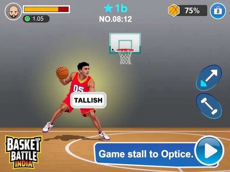 Basket Battle India Gameplay Screenshot